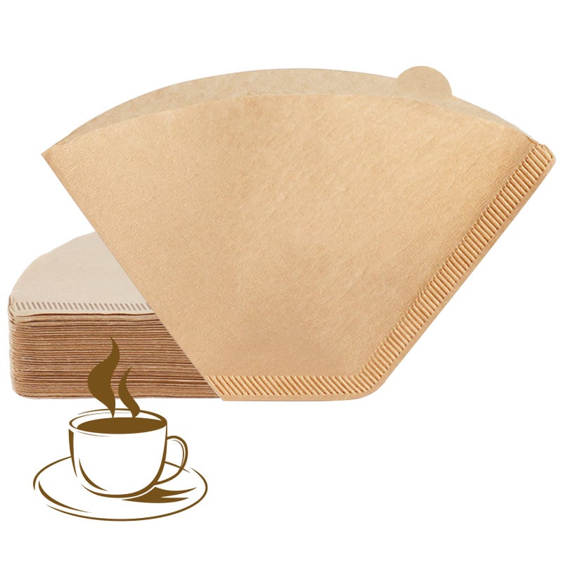 YQL #4 Cone Coffee Filters for Ninja Coffee Maker, 200 Count Coffee Filters 4 Disposable Coffee Filters Fit for for Ninja DualBrew Pro Ninja Coffee Bar Brewer - Image 1